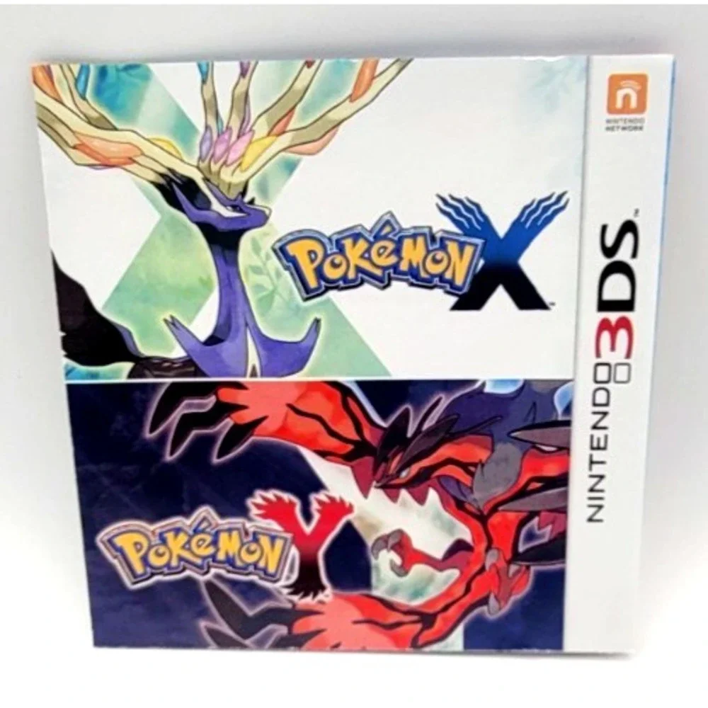 Pokemon X Y Instruction Manual Booklet ONLY!! (3DS) *NO GAME*